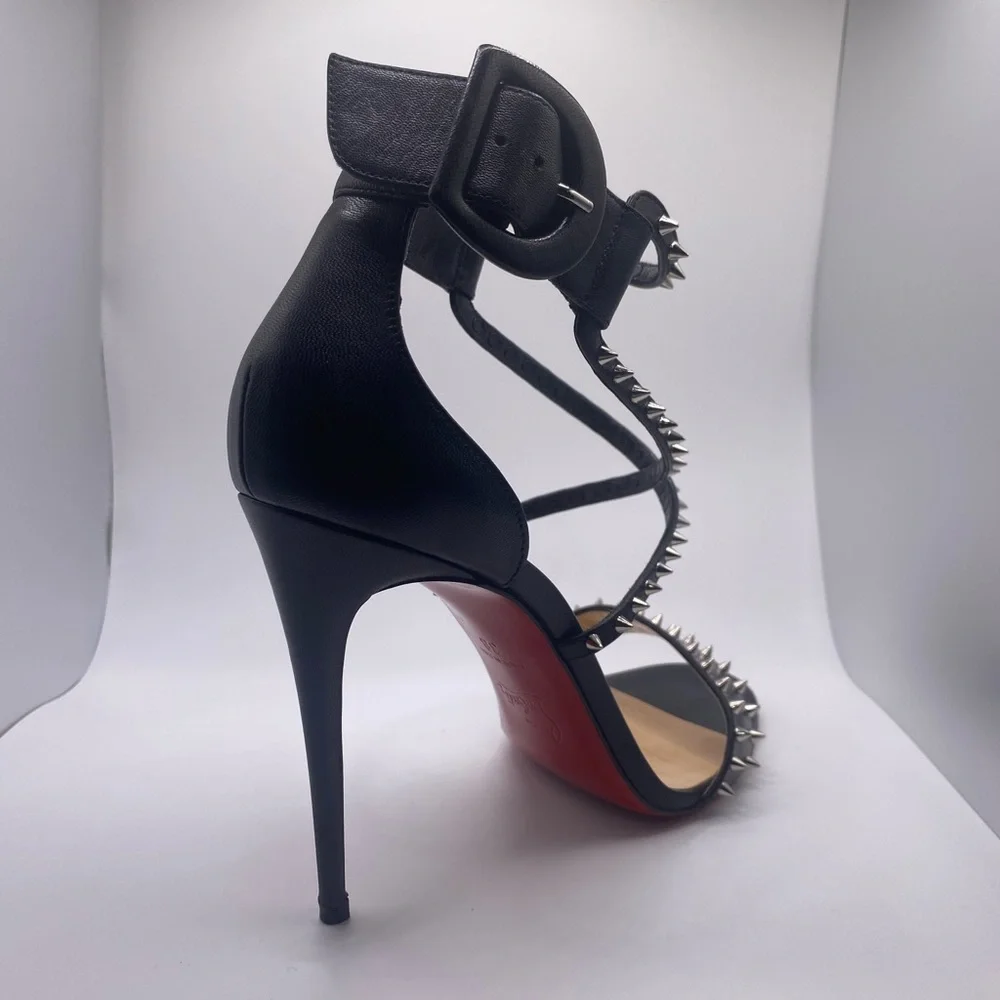 Christian Louboutin Choca Spike Heels - Picture 5 of 13
